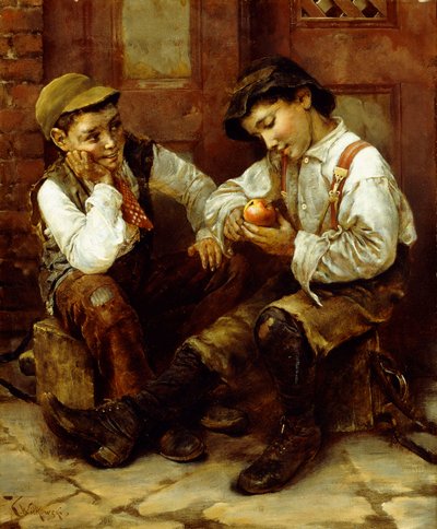 Street Urchins, av Karl Witkowski