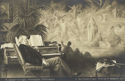 Richard Wagners drøm av Karl or Carl the Younger Schweninger