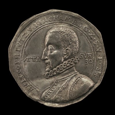 Christoph Putz von Kirchameg, myntmester i Praha 1590, 1584. av Karl von Bieberstein