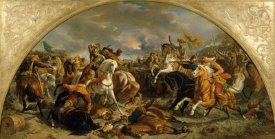 Seieren til den østerrikske hæren over svenskene ved Nördlingen i 1634 av Karl von Blaas