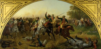 Slaget ved Kolin 1757 av Karl von Blaas