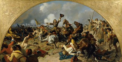 Slaget ved Torino 1706 av Karl von Blaas