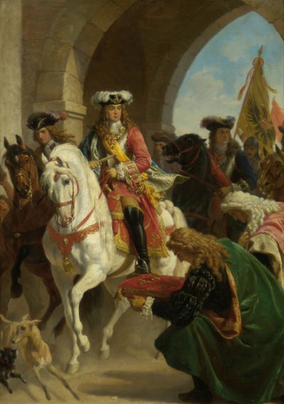 Inntreden av Charles III. i Madrid 1710 av Karl von Blaas