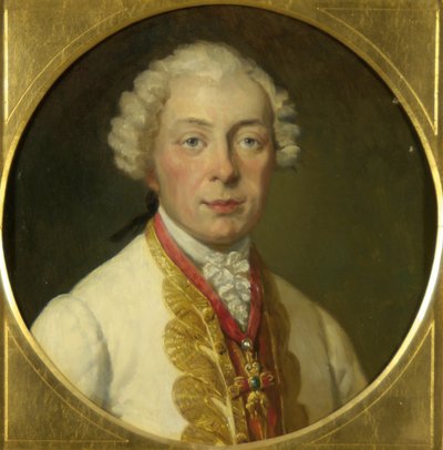 Feltmarskalk Josef Wenzel Prins Liechtenstein av Karl von Blaas