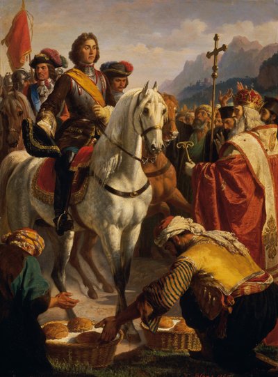 Prins Eugenes marsj til Bosnia i 1697 av Karl von Blaas