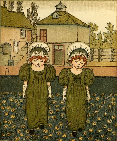 Tegn en spann med av Kate Greenaway