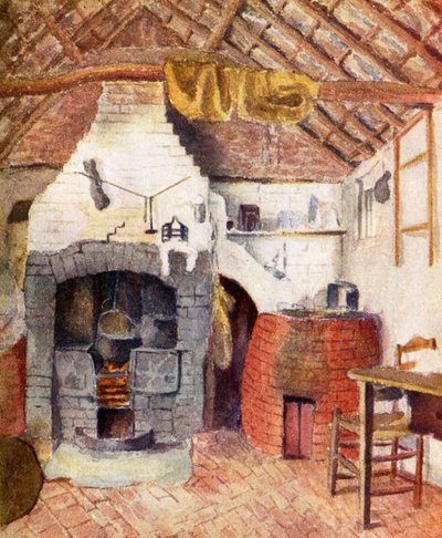 'I Chappells' hytte på Rolleston av Kate Greenaway