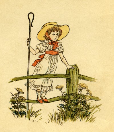 Lille Bo-peep har tapt av Kate Greenaway