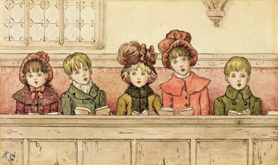 Sang i kirken av Kate Greenaway
