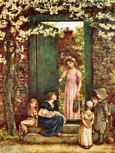 Den åpne døren av Kate Greenaway av Kate Greenaway