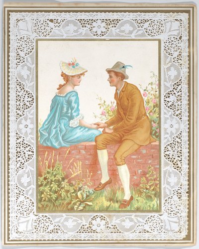 Valentinskort av Kate Greenaway