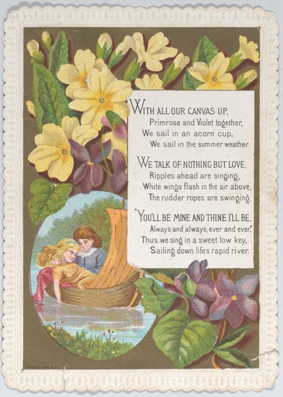 Valentine av Kate Greenaway