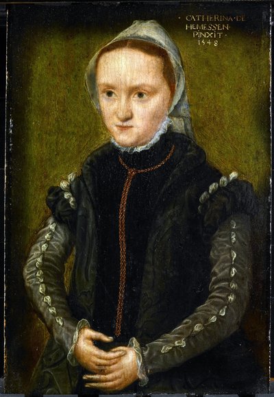 Portrett av en kvinne, sannsynligvis et selvportrett av Katharina van Hemessen