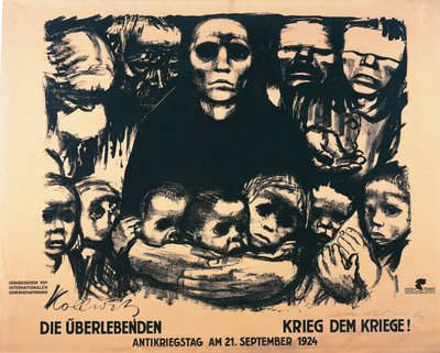 Plakat for Antiwar Day av Käthe Kollwitz