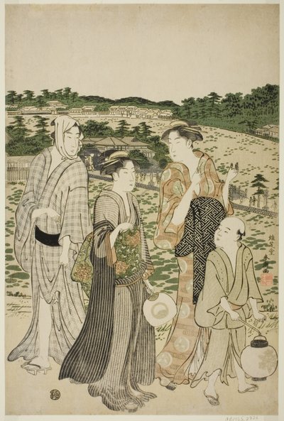 Benten Shline-medlem Shinobazu Pond av Katsukawa Shuncho