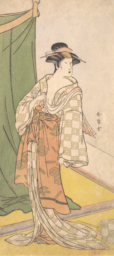 Segawa Chrysanthemum Woman Bra, ikke sant? 1785. av Katsukawa Shunjo