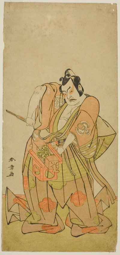 Skuespilleren Nakamura Sukegoro II i en uidentifisert rolle av Katsukawa Shunsho