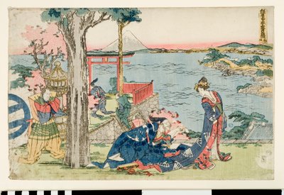 Tresnitt av Katsushika Hokusai