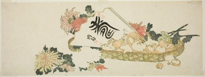 En høstgave av Katsushika Hokusai
