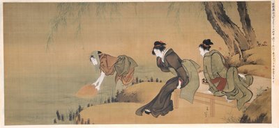 Avkjøling på en sommerkveld av Katsushika Hokusai
