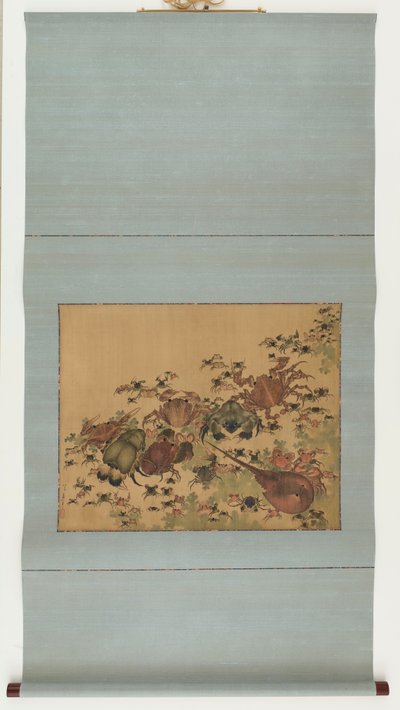 Krepsdyr, Edo-perioden, 1825-1830. av Katsushika Hokusai
