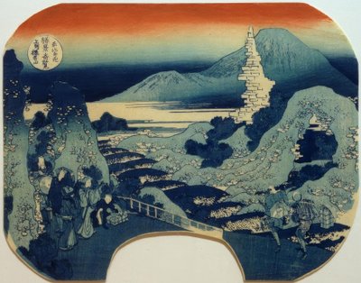 Mount Haruna i provinsen Kôzuke av Katsushika Hokusai