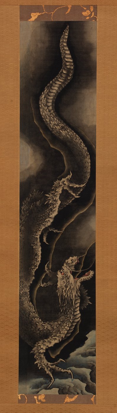 Nedstigende drage av Katsushika Hokusai