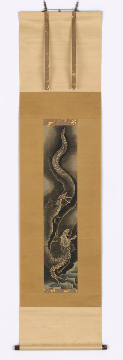 Nedstigende drage, slutten av 1700-begynnelsen av 1800-tallet. av Katsushika Hokusai
