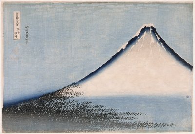 Fine vind, klart vær, variantutgave, fra serien Thirty-six Views of Mount Fuji, ca. 1831. av Katsushika Hokusai