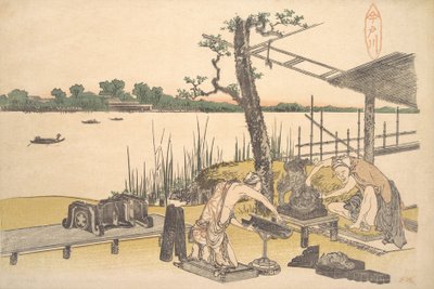 Et annet vindu, ikke sant? 1801-4. av Katsushika Hokusai