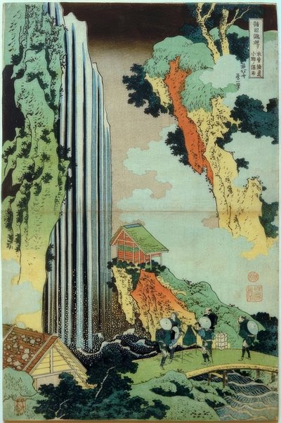 Ono foss av Katsushika Hokusai