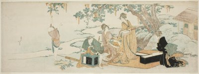 Piknikfest av Katsushika Hokusai