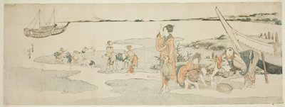 Skalldyrsanking av Katsushika Hokusai