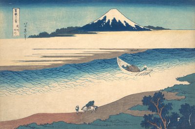 Tama-elven i Musashi-provinsen Bushu Tamagawa, fra serien Thirty-six Views o..., ca. 1830-32. av Katsushika Hokusai