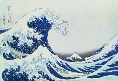 The Great Wave utenfor Kanagawa, fra serien 