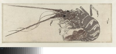 Hummeren av Katsushika Hokusai