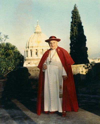 Porträt von Papst Johannes XXIII. (1958 - 1963) von 