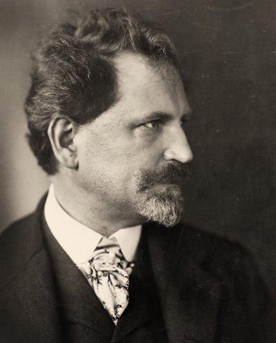 Portrett av Alfons Mucha av David Mosé