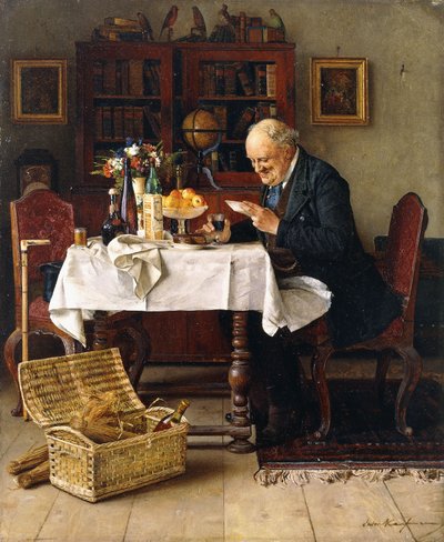Ungkarens bursdag, av Kaufmann