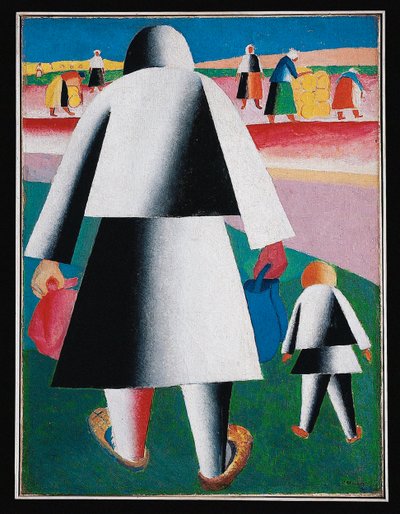 Innhøsting (maleri på lerret) av Kazimir Severinovich Malevich