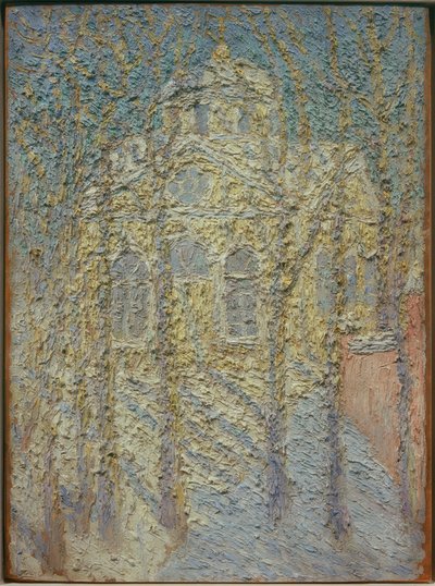 Kirke, rundt 1906 av Kazimir Severinovich Malevich