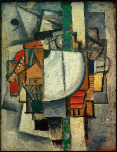 Komposisjon med piano av Kazimir Severinovich Malevich