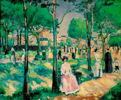 På Boulevarden, 1903. av Kazimir Severinovich Malevich