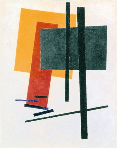 Suprematistisk komposisjon av Kazimir Severinovich Malevich
