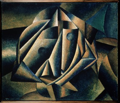 Leder for en Country Girl. Maleri av Kasimir Severinovich Malevich (Malevich, Malevic) (1878-1935), olje på lerret av Kazimir Severinovich Malevich