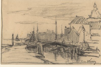 Enkhuizen havn av Kees van Waning