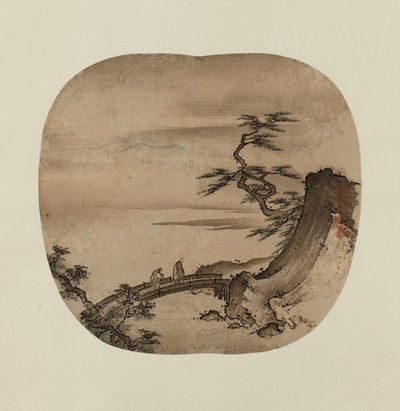 Landskap, andre halvdel av 1400-tallet av Kenkō Shōkei