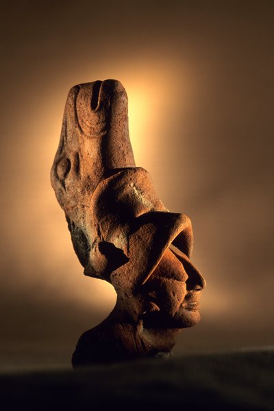 Artefakt, Cancuen, Guatemala, Arthur Demarest, Tomas Barrientos, Maya, palass, Classi…, 2004 (bilde) av Kenneth Garrett