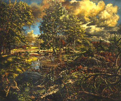 Nailbourne Spring Stream, Bourne Park av Kenneth Newton