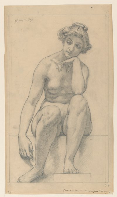 Design for magasinomslag av Kenyon Cox